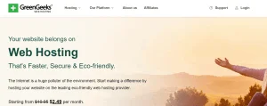 GreenGeeks Web Hosting