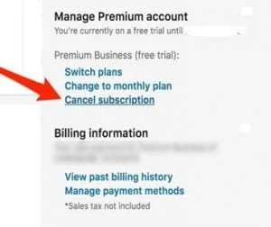 How To Cancel LinkedIn Premium Subscription