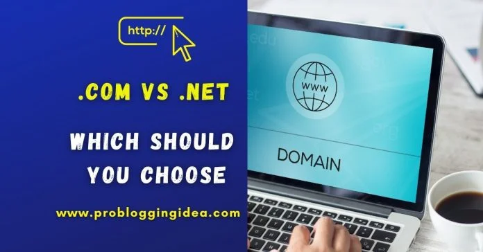 Com vs Net Com vs Net