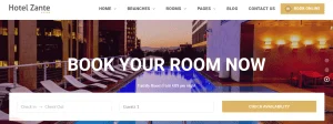 Hotel company website