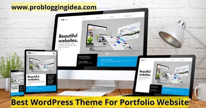 Best WordPress Theme For Portfolio Website